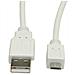USB 2.0 Cable, USB Type A M - Micro USB B M 0.8 m, 0,8 mm (0.0315")  - Foto miniatura 1